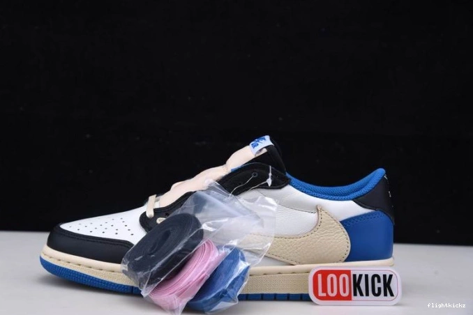 Scott Air 1 Design x Low Travis Retro x Fragment Jordan DM7866-140 0922
